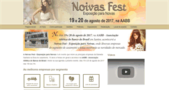 Desktop Screenshot of noivasfest.com.br
