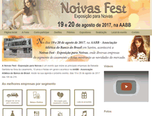 Tablet Screenshot of noivasfest.com.br
